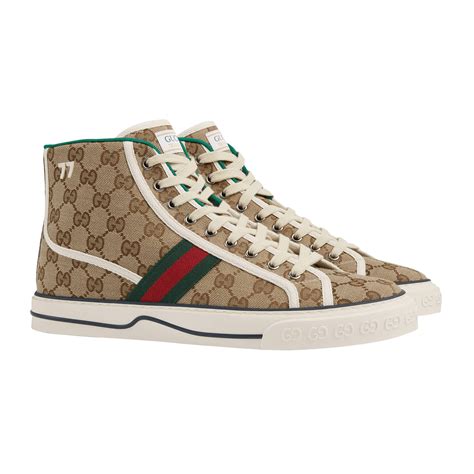 gucci 77 shoes|gucci tennis 1977 high top.